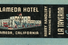 Alameda_Hotel_matches_Alameda_California_blue_black