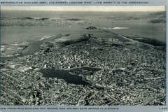 Metropolitan_Oakland_Area_California_Looking_West_Lake_Merritt_in_Foreground_L_236_mailed_1947