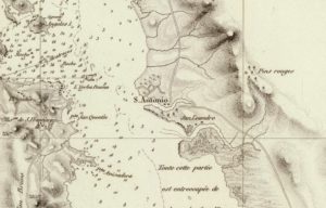 Alameda, California on Duflot Map 1844, 02