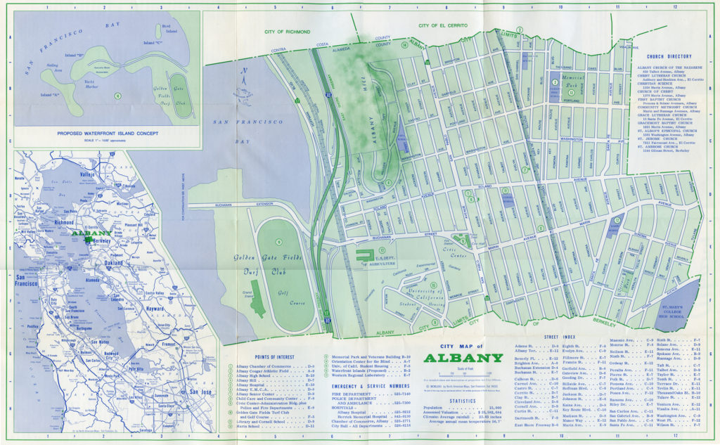 Albany, California, old postcards and other historic images. – Alamedainfo