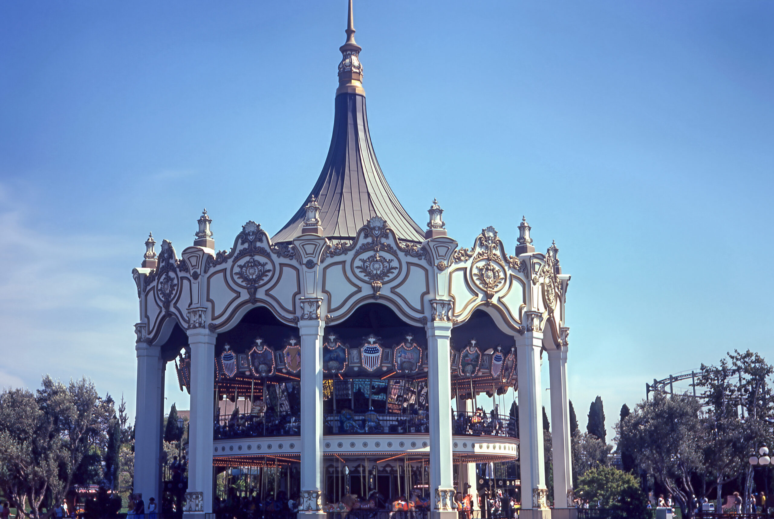 Columbia Carousel, Great America, Santa Clara Aug. 1979