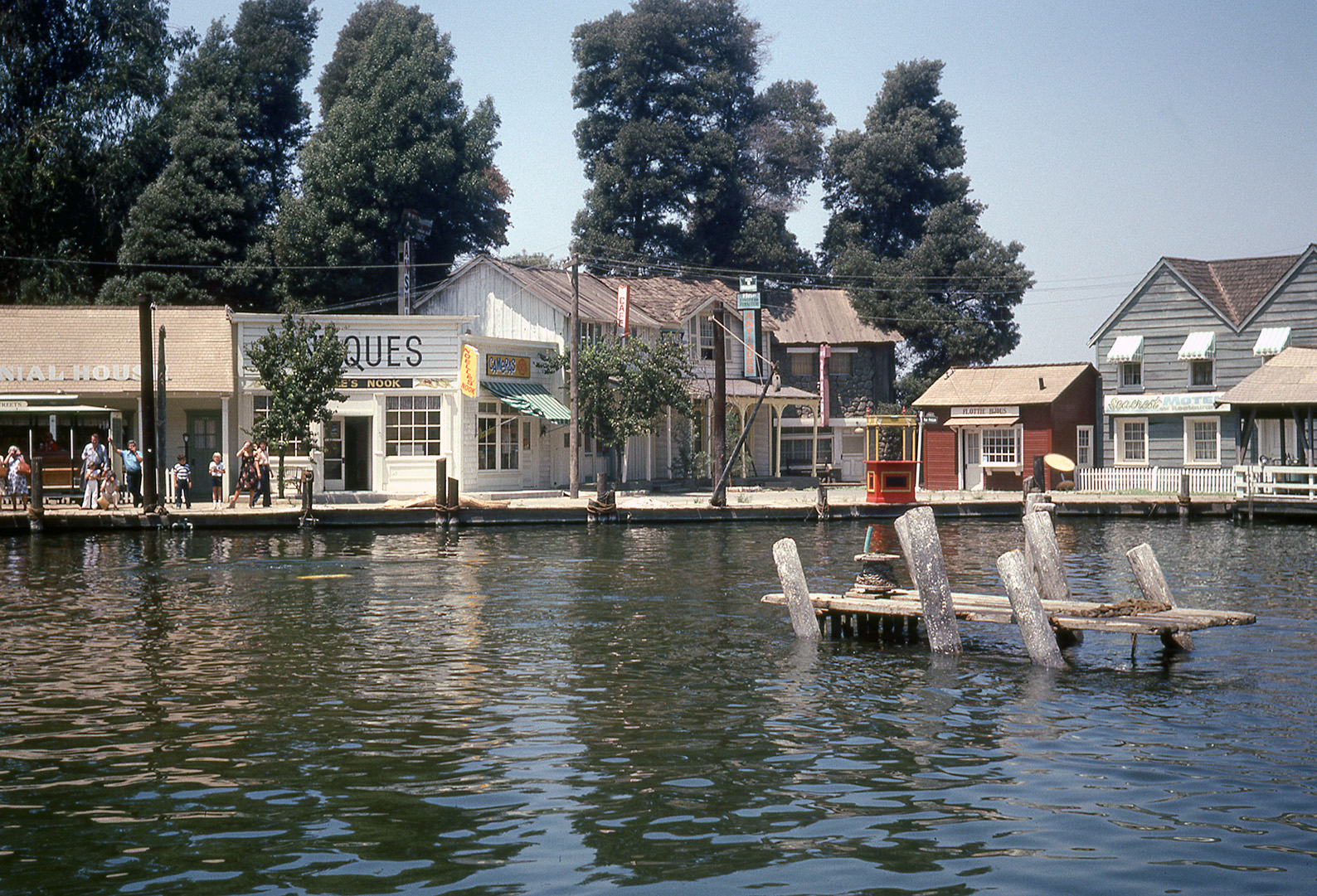 Jaws Movie Set Attraction, Universal Studios, Universal City, Aug. 1978