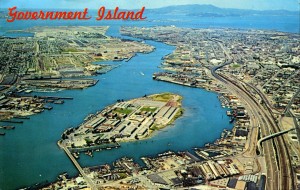 Government Isalnd, Alameda, California, mailed 1970             