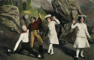 "Tenderfoot" Opera, Idora Park, Oakland, Cal., mailed 1908           