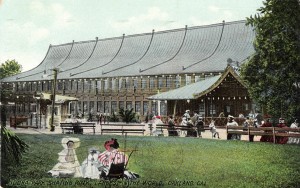 Idora Park Skating Rink, Largest in the World, Oakland, Cal., mailed 1908             