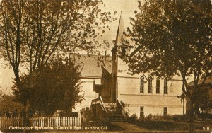 Methodist Episcopal Church, San Leandro, Cal.                                 