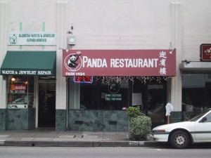 Panda Restaurant, 1434 Park St., Alameda, California                                 