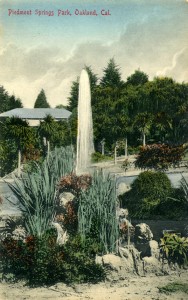 Piedmont Springs Park, Oakland, Cal., mailed 1908  