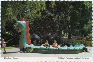 The Happy Dragon, Children's Fairyland, Oakland, California        