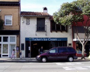 Tucker's Ice Cream, 1349 Park Street, Alameda, California               