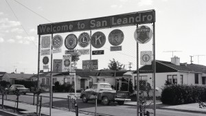Welcome to San Leandro, California - Sign                                              
